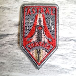 Astral Traveler Occult New Age Cosmo Iron on Patch